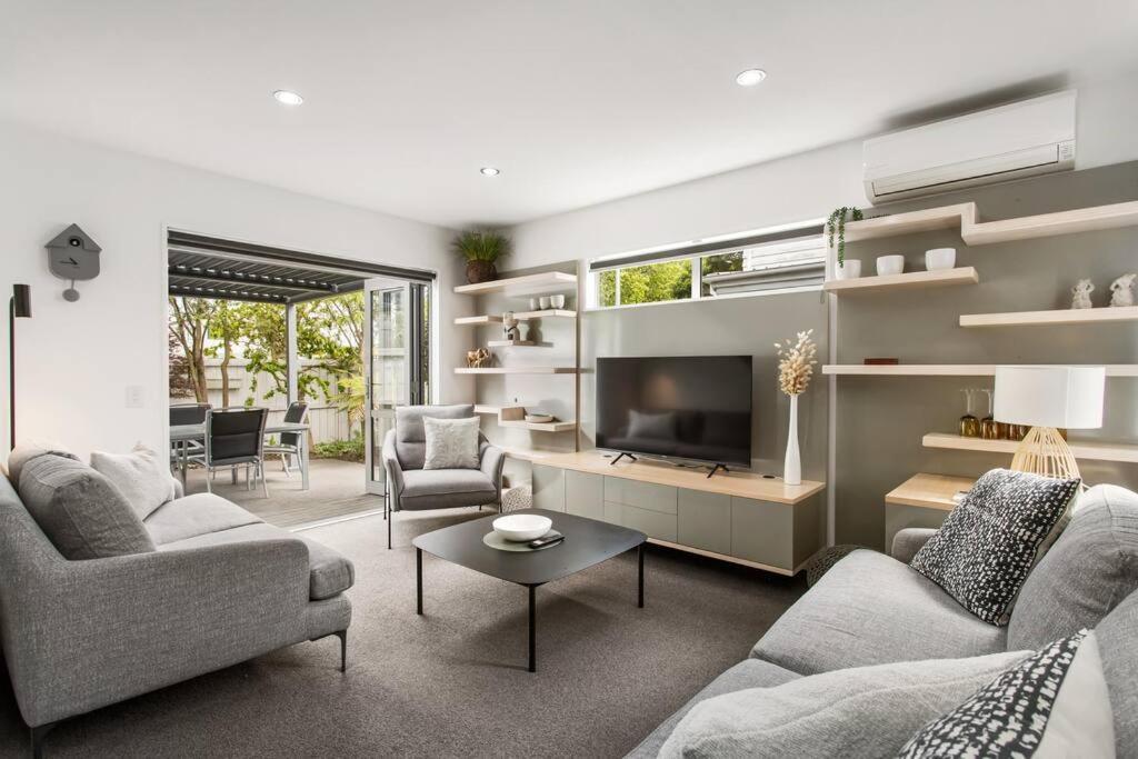 Apartamento Convenient Urban Townhouse 2 Carparks Available Christchurch Exterior foto
